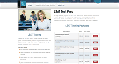 Desktop Screenshot of lsat.bellcurves.com
